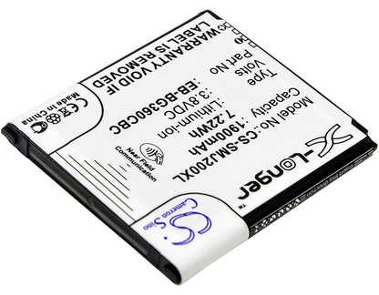 Replacement Battery for Samsung  Galaxy Core Prime – Mobile, SmartPhone – 1900mAh / 7.22Wh / 3.8V