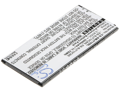 Replacement Battery for Samsung  Galaxy J7 2016 – Mobile, SmartPhone – 3000mAh / 11.70Wh / 3.9V