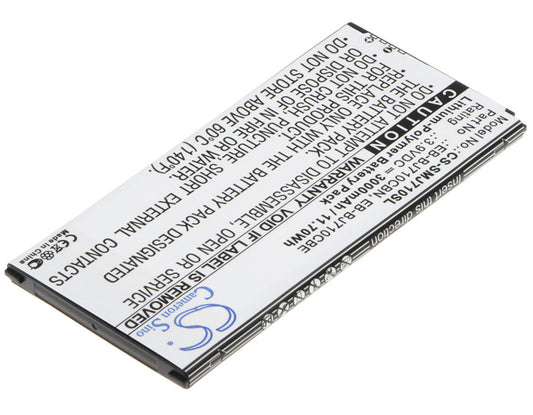 Replacement Battery for Samsung  Galaxy J7 2016 – Mobile, SmartPhone – 3000mAh / 11.70Wh / 3.9V