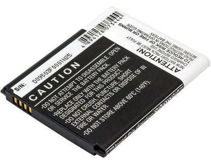 Replacement Battery for USCellular  Galaxy Axiom – Mobile, SmartPhone – 2100mAh / 7.98Wh / 3.8V