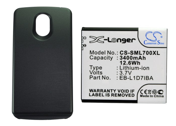 Replacement Battery for Samsung  SPH-L700 – Mobile, SmartPhone – 3400mAh / 12.58Wh / 3.7V