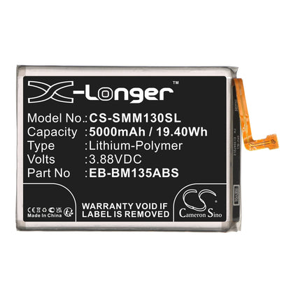 Replacement Battery for Samsung  Galaxy M13 – Mobile, SmartPhone – 5000mAh / 19.40Wh / 3.88V