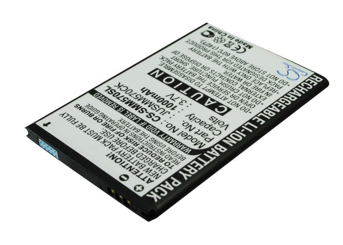 Replacement Battery for Samsung  Acclaim M920 – Mobile, SmartPhone – 1000mAh / 3.70Wh / 3.7V