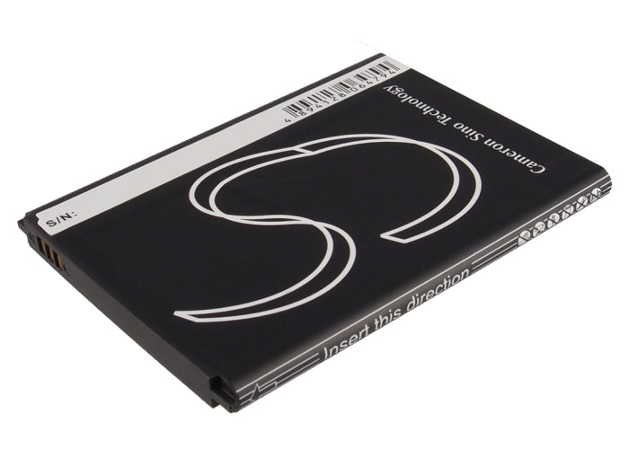 Replacement Battery for Samsung  Galaxy Note 2 – Mobile, SmartPhone – 2200mAh / 8.14Wh / 3.7V