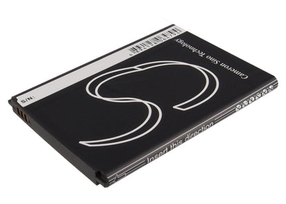 Replacement Battery for Samsung  Galaxy Note 2 – Mobile, SmartPhone – 2200mAh / 8.14Wh / 3.7V