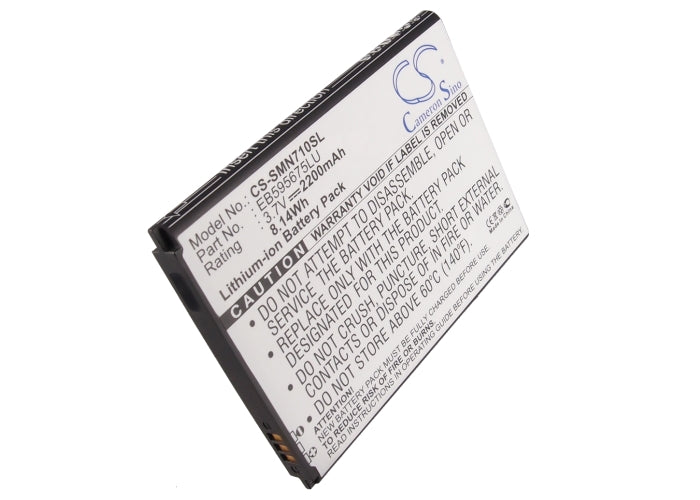 Replacement Battery for Samsung  Galaxy Note 2 – Mobile, SmartPhone – 2200mAh / 8.14Wh / 3.7V