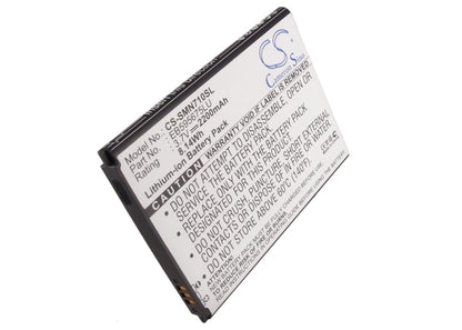 Replacement Battery for Samsung  Galaxy Note 2 – Mobile, SmartPhone – 2200mAh / 8.14Wh / 3.7V
