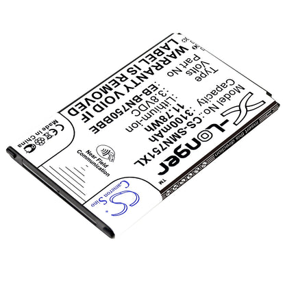 Replacement Battery for Samsung  Galaxy Note 3 Mini – Mobile, SmartPhone – 3100mAh / 11.78Wh / 3.8V