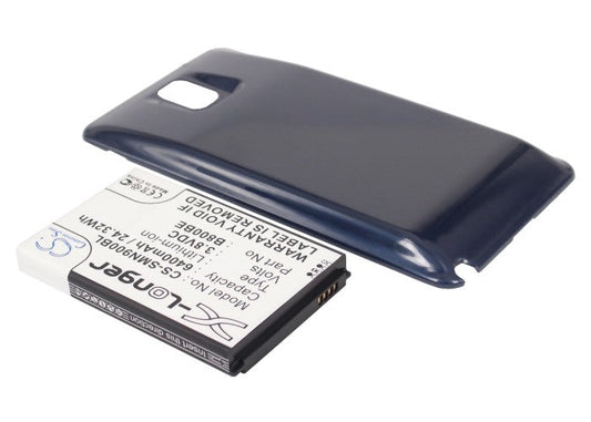 Replacement Battery for Samsung  Galaxy Note 3 – Mobile, SmartPhone – 6400mAh / 24.32Wh / 3.8V