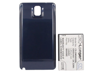 Replacement Battery for Samsung  Galaxy Note 3 – Mobile, SmartPhone – 6400mAh / 24.32Wh / 3.8V