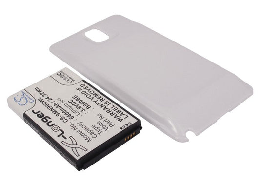 Replacement Battery for Samsung  Galaxy Note 3 – Mobile, SmartPhone – 6400mAh / 24.32Wh / 3.8V