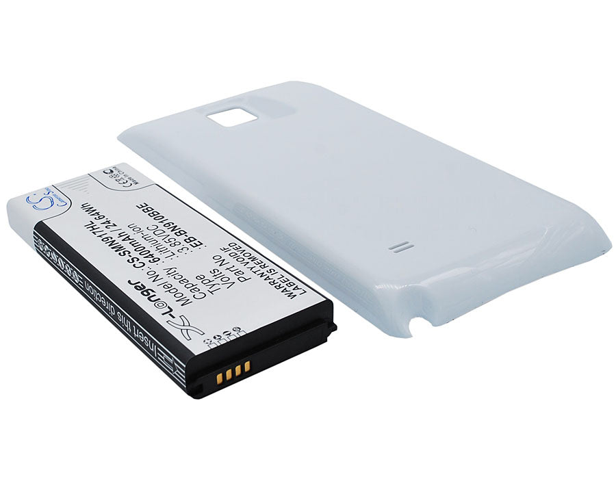 Replacement Battery for Samsung  Galaxy Note 4 – Mobile, SmartPhone – 6400mAh / 24.64Wh / 3.85V