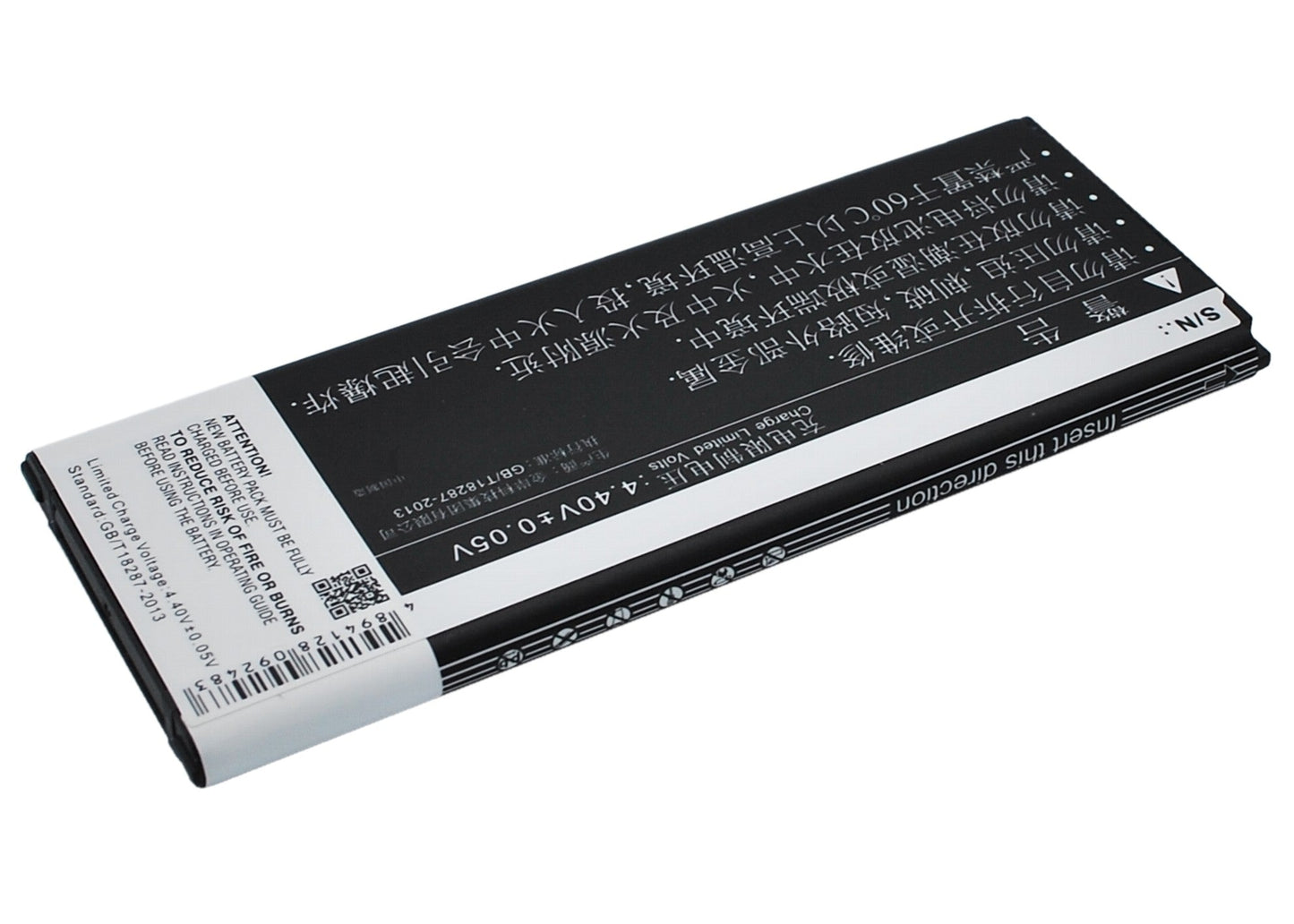 Replacement Battery for Samsung  Galaxy Note 4 ( China Mobile ) – Mobile, SmartPhone – 3000mAh / 11.55Wh / 3.85V