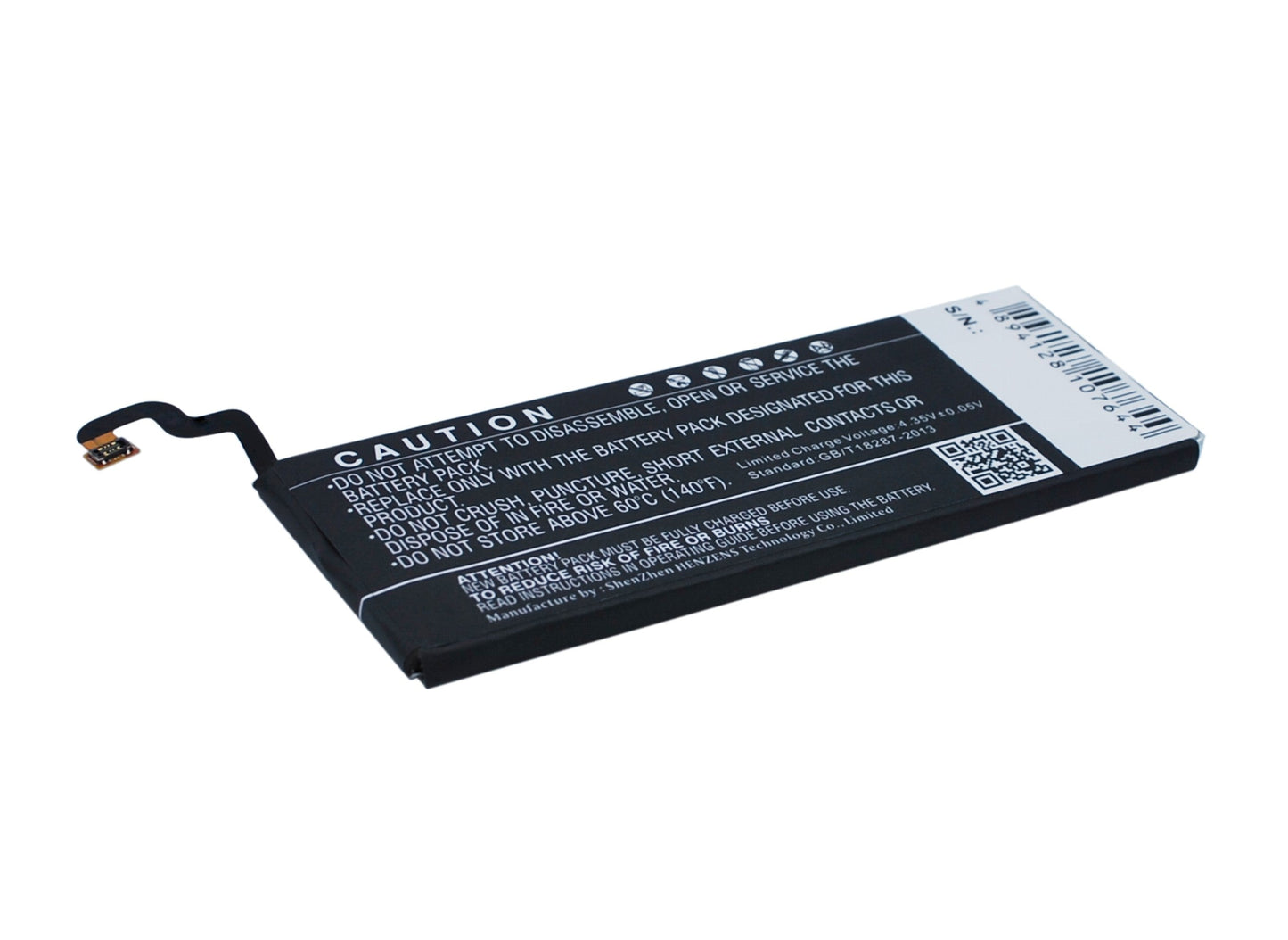 Replacement Battery for Samsung  Galaxy Note 5 – Mobile, SmartPhone – 3000mAh / 11.40Wh / 3.8V