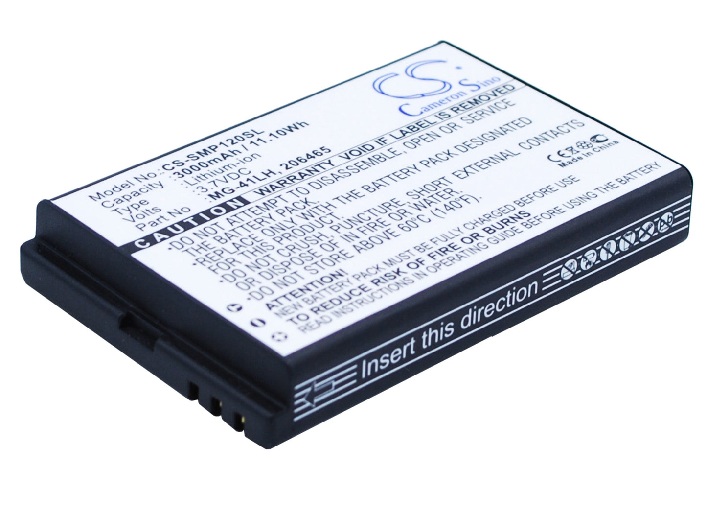 Replacement Battery for Spectra  MobileMapper 10 – GPS, Navigator – 3000mAh / 11.10Wh / 3.7V