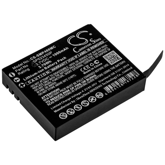 Replacement Battery for Supremo  4k plus – Camera – 1000mAh / 3.70Wh / 3.7V