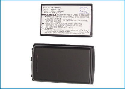Replacement Battery for Samsung  SCH-R200 – Mobile, SmartPhone – 1600mAh / 3.7V