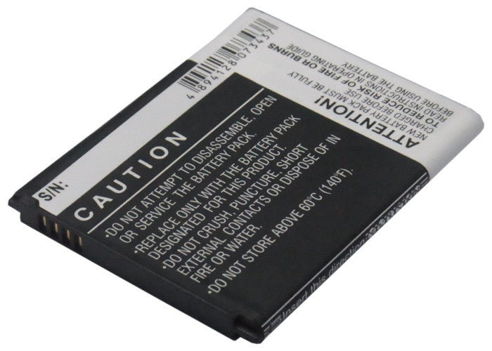 Replacement Battery for Samsung  Galaxy Axiom – Mobile, SmartPhone – 2100mAh/7.77Wh / 3.7V