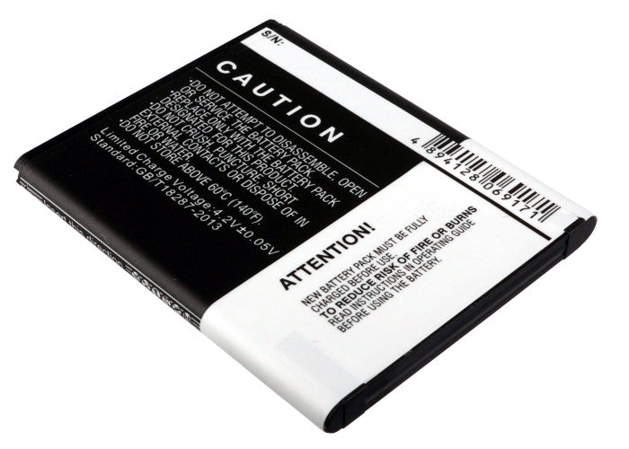 Replacement Battery for Samsung  Dart – Mobile, SmartPhone – 1300mAh / 4.81Wh / 3.7V