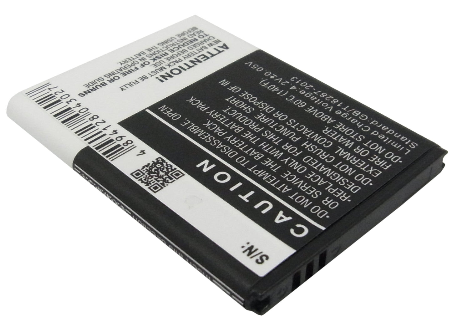 Replacement Battery for Samsung  Ace – Mobile, SmartPhone – 1350mAh / 5.00Wh / 3.7V