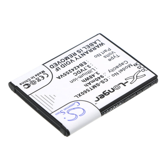 Replacement Battery for Samsung  Ch – Mobile, SmartPhone – 940mAh / 3.48Wh / 3.7V