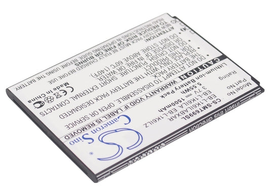 Replacement Battery for Verizon  Galaxy Stratosphere II – Mobile, SmartPhone – 1500mAh/5.55Wh / 3.7V