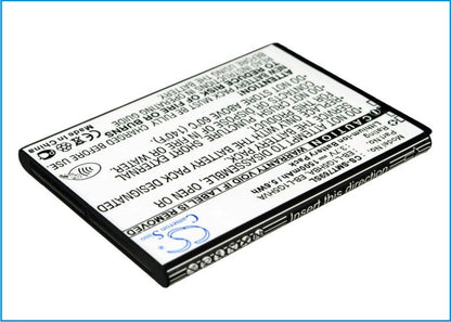 Replacement Battery for Samsung  Exhilarate – Mobile, SmartPhone – 1500mAh/5.55Wh / 3.7V