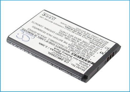 Replacement Battery for Verizon  Gusto 2 – Mobile, SmartPhone – 900mAh / 3.33Wh / 3.7V