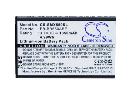 Replacement Battery for Samsung  SM-B550 – Mobile, SmartPhone – 1200mAh / 4.44Wh / 3.7V