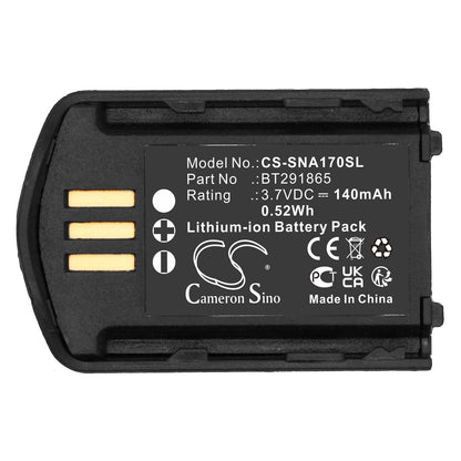 Replacement Battery for Snom  A170 – Wireless Headset – 140mAh / 0.52Wh / 3.7V