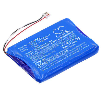 Replacement Battery for Snom  A190 – Wireless Headset – 320mAh / 1.18Wh / 3.7V