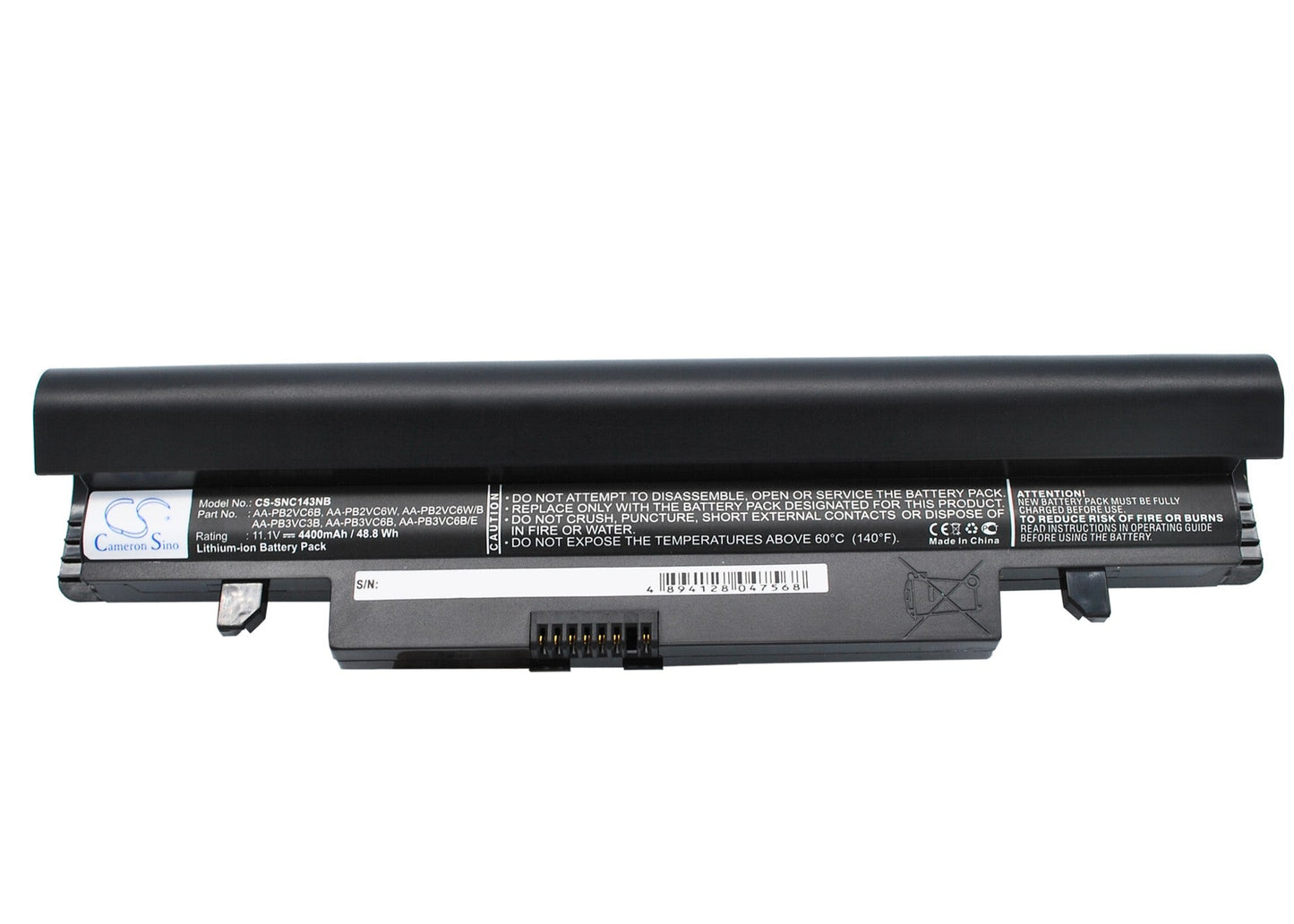 Replacement Battery for Samsung  NP-N143 – Notebook, Laptop – 4400mAh / 11.1V