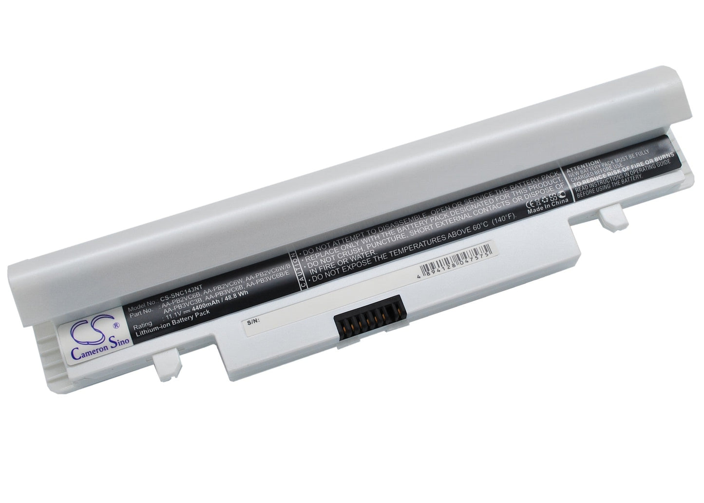 Replacement Battery for Samsung  NP-N143 – Notebook, Laptop – 4400mAh / 11.1V