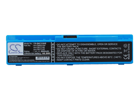 Replacement Battery for Samsung  305U1Z – Notebook, Laptop – 6600mAh / 48.84Wh / 7.4V