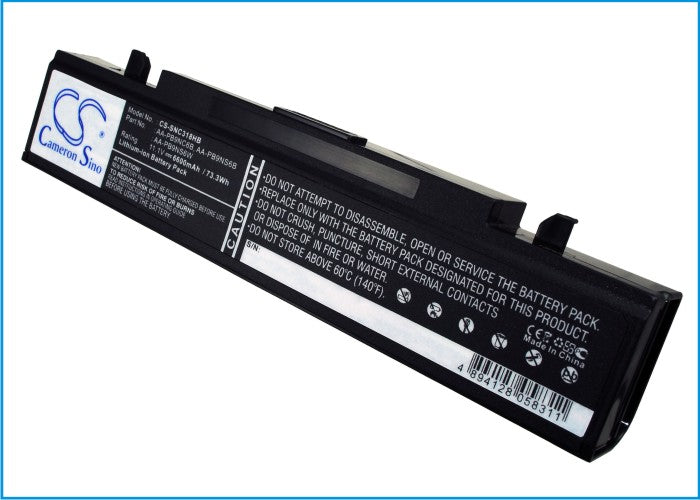 Replacement Battery for Samsung  NP-540-JS03AU – Notebook, Laptop – 6600mAh / 73.26Wh / 11.1V