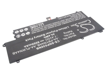 Replacement Battery for Samsung  530U3 – Notebook, Laptop – 6000mAh / 44.40Wh / 7.4V