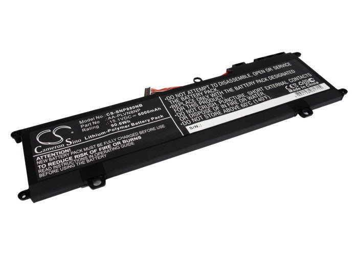 Replacement Battery for Samsung  780Z5E-S01 – Notebook, Laptop – 6000mAh / 90.60Wh / 15.1V