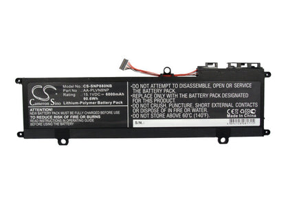 Replacement Battery for Samsung  780Z5E-S01 – Notebook, Laptop – 6000mAh / 90.60Wh / 15.1V