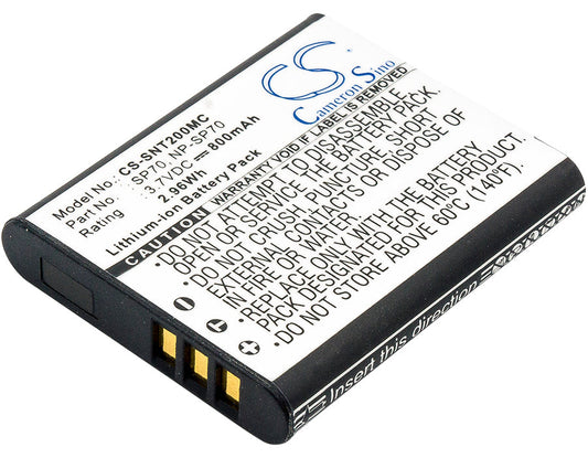 Replacement Battery for Sony  Bloggie Duo – Camera – 800mAh / 2.96Wh / 3.7V