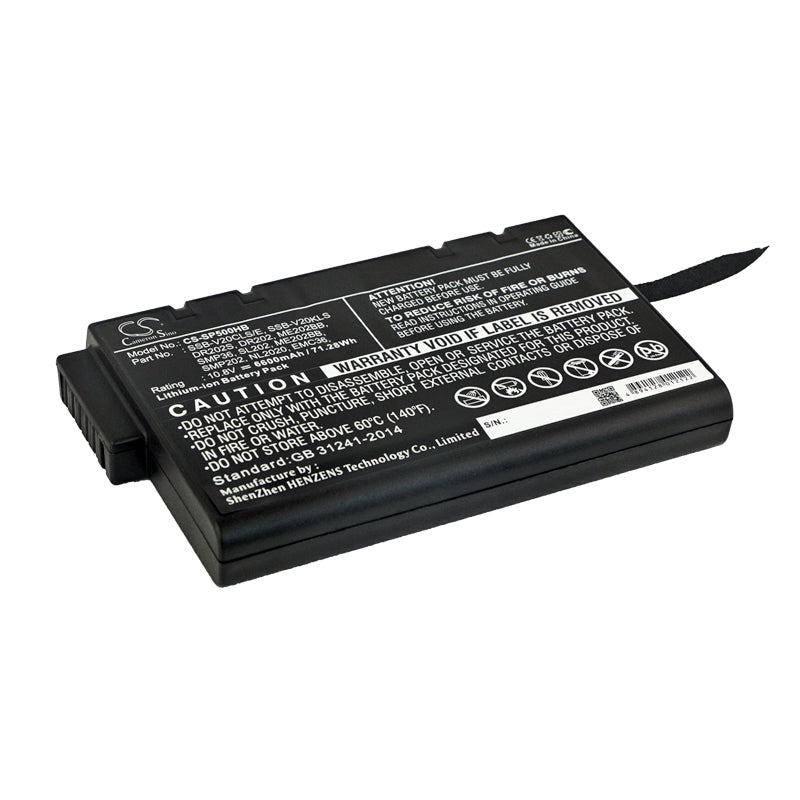 Replacement Battery for Canon  NoteJet III – Notebook, Laptop – 6600mAh / 71.28Wh / 10.8V