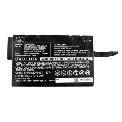 Replacement Battery for Wedge Tech  PowerBook 5 CD – Notebook, Laptop – 6600mAh / 71.28Wh / 10.8V