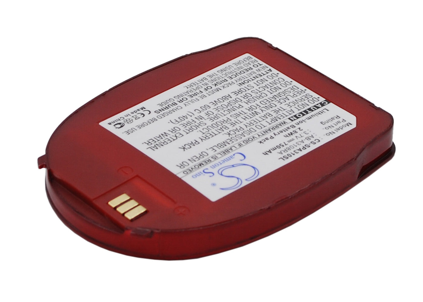 Replacement Battery for Samsung  SPH-A310 – Mobile, SmartPhone – 750mAh / 2.78Wh / 3.7V