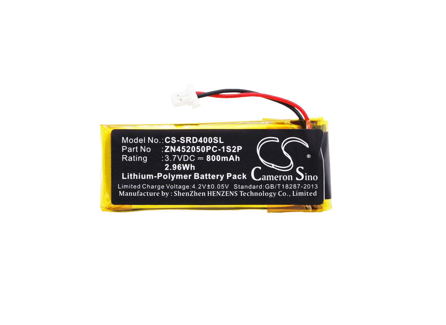 Replacement Battery for Cardo  G4 – Wireless Headset – 800mAh / 2.96Wh / 3.7V