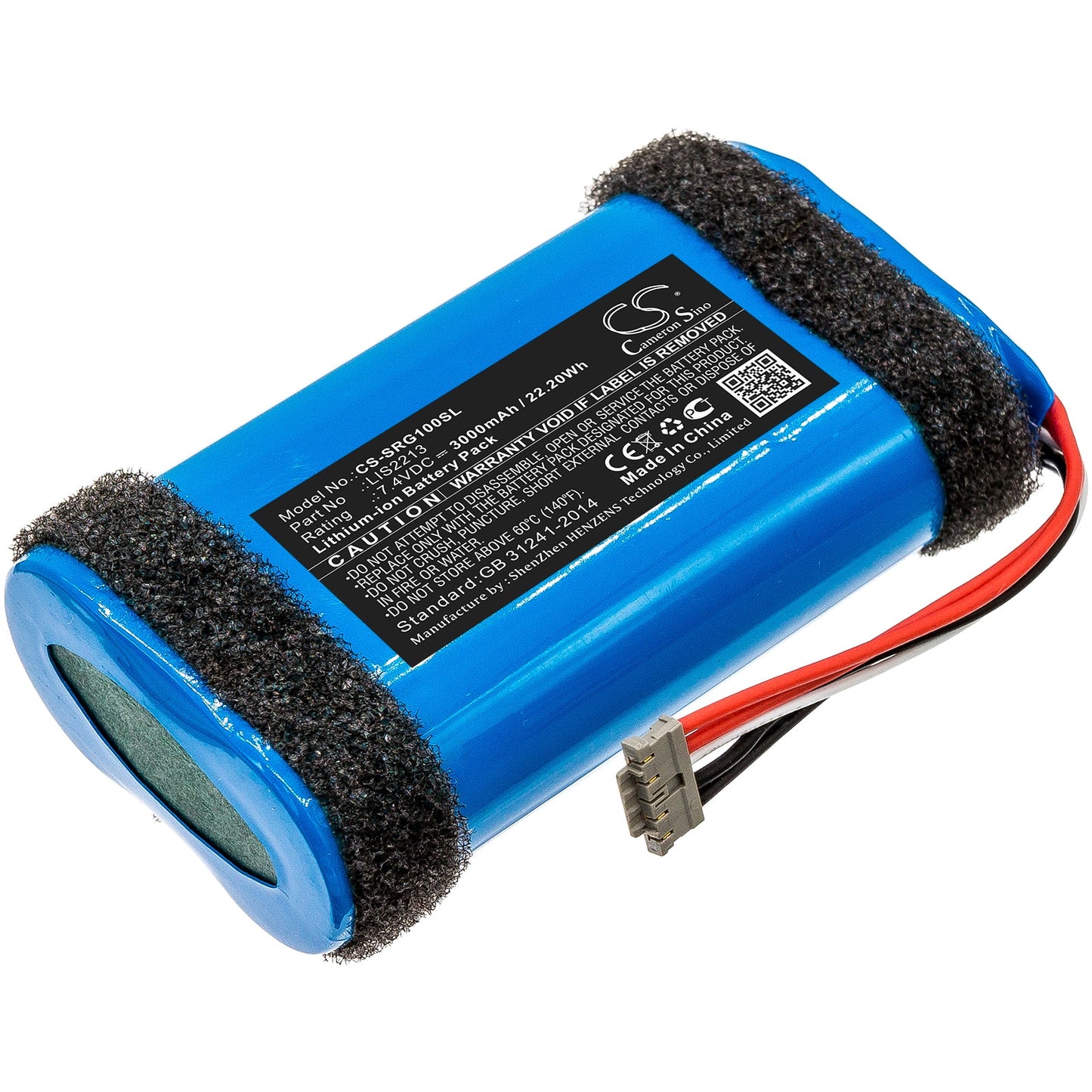 Replacement Battery for Sony  SRS-HG1 – Speaker – 3000mAh / 22.20Wh / 7.4V