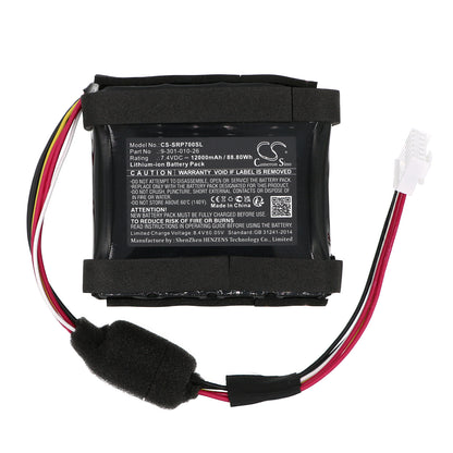 Replacement Battery for Sony  SRS-XP700 – 12000mAh / 88.80Wh