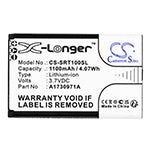 Replacement Battery for Sony  EZW-RT10 – 1100mAh / 4.07Wh