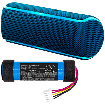 Replacement Battery for Sony  SRS-XB21 – 3000mAh / 11.34Wh