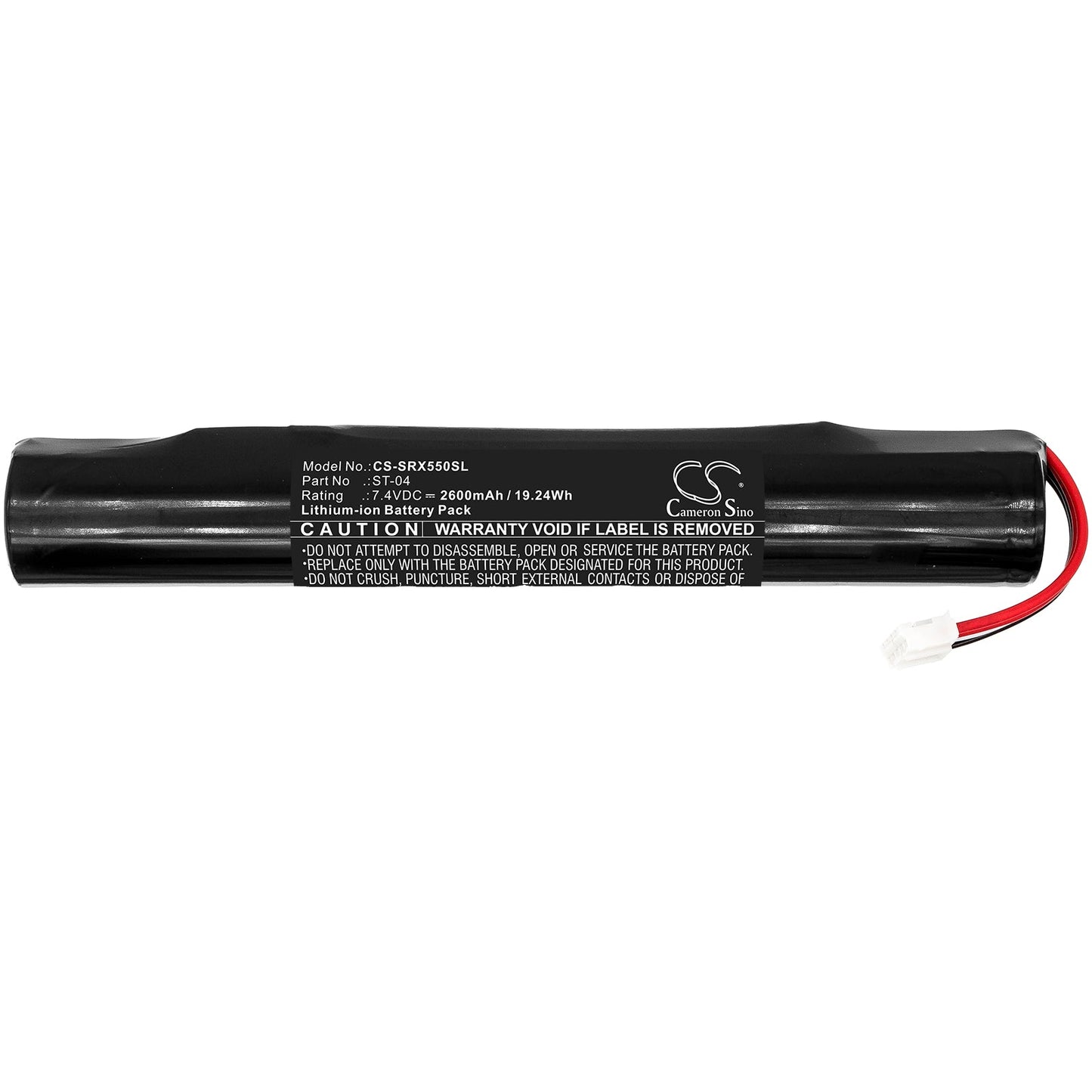 Replacement Battery for Sony  SRS-BTX300 – Speaker – 2600mAh / 19.24Wh / 7.4V