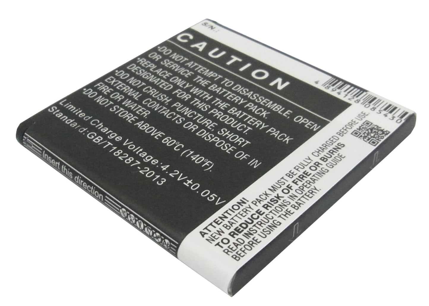 Replacement Battery for Simvalley  SP-100 – Mobile, SmartPhone – 1600mAh / 5.92Wh / 3.7V