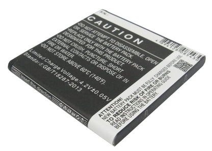 Replacement Battery for Simvalley  SP-100 – Mobile, SmartPhone – 1600mAh / 5.92Wh / 3.7V